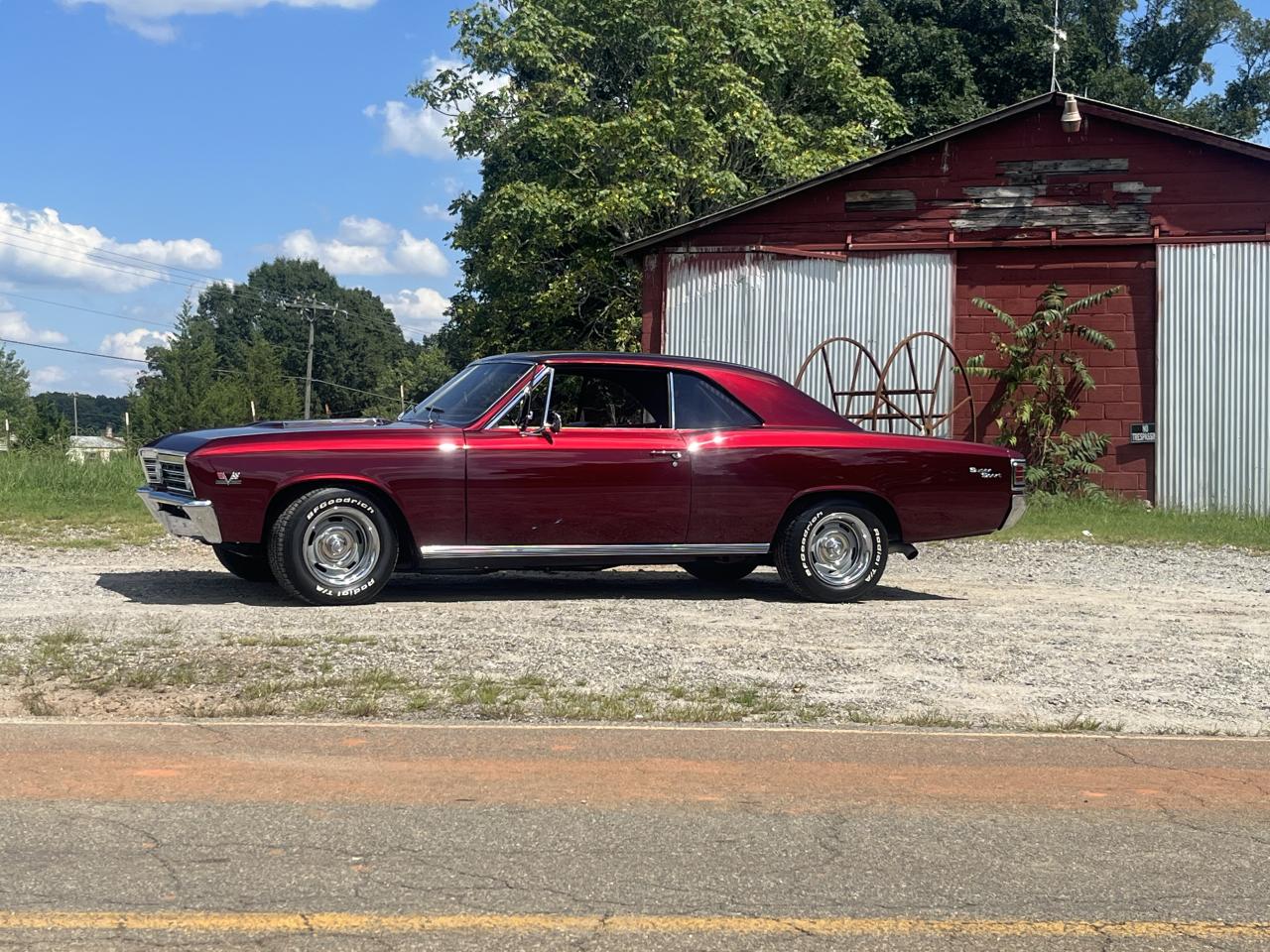 1967 Chevelle side profile