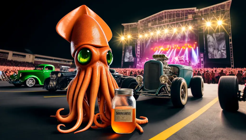 Squid's Rod Shop sponsoring Prohibition Hot Rod & Moonshine Festival