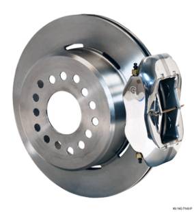 Wilwood Disc Brakes - Polished Calipers and 12" Rotors with Parking Brake - Image 1