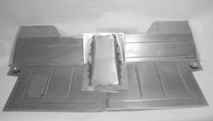 Direct Sheet Metal - 1955-1959 Chevy Truck Front Floor for 4" Setback Firewall - Image 1