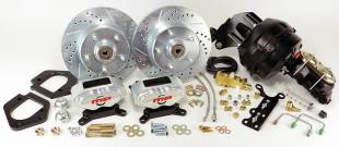 Master Power Brakes - 1964-1966 Mustang Front 11" D/S Disc Brake Kit with Power Booster - Image 1
