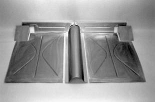 Direct Sheet Metal - 1935-1936 Ford Rear Floor SEDAN - Image 1