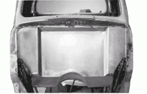 Steel Firewalls and Floors - 1948-1952 Ford Truck Firewall with 2" Setback - Image 1