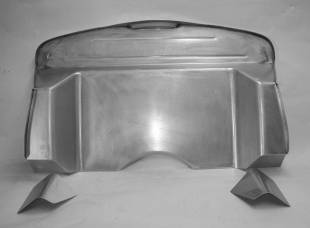 Direct Sheet Metal - 1937-1940 Ford Car Complete Firewall for Big Block - Image 1
