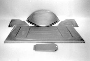 Direct Sheet Metal - 1928-1931 Ford Car/Truck Front Floor Section - SB/BB - Image 1