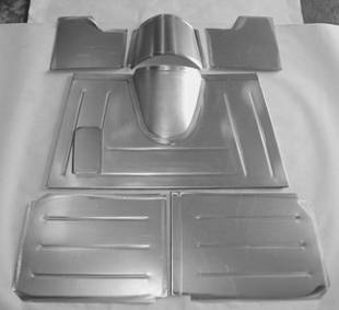 Direct Sheet Metal - 1935-1939 Ford Truck Floor Kit for DSM Firewall - Image 1