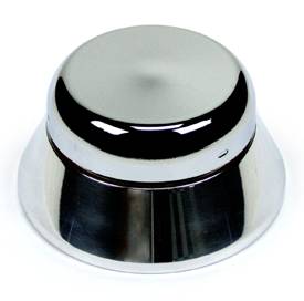 Steering and Handling - Chrome 3-Bolt Steering Wheel Adaptor - 'Bell' style with Horn - Image 1