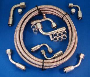 Gotta Show (SS Fittings, Hose Kits) - A/C Hose Kit Stainless Steel - Image 1