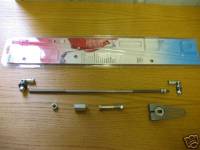 Kugel Komponents (Brake/Clutch Pedal Assemblies) - Long Stainless Steel Column Shift Arm Linkage Kit - Image 2