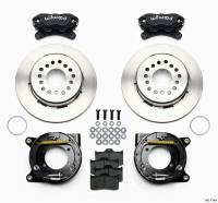 Wilwood Disc Brakes - Black Calipers and 12" Rotors with Parking Brake - Image 2