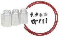 Kugel Komponents (Brake/Clutch Pedal Assemblies) - Aluminum Triple Remote Reservoir Kit For Wilwood Master - Image 1