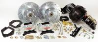 Master Power Brakes - 1967-1969 Camaro Front 11" D/S Disc Brake Kit with Power Booster