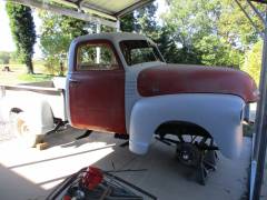 1949 Chevy Pick Up Partial Build Cover