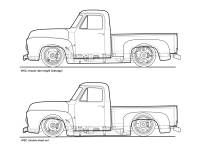 1953 - 1956 Ford Pickup - SPEC Chassis