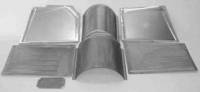 Direct Sheet Metal - CHEVROLET  1949-54 Car - Direct Sheet Metal - 1951-1954 Chevy Front Floor Kit for Stock Firewall